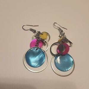 Saved by the SHELL - Multi Earrings - Paparazzi Accessories
